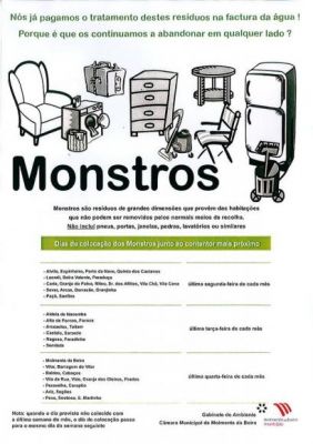 Recolha de "Monstros"